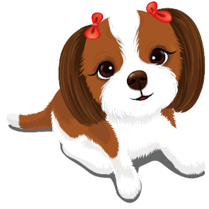 a king charles cavalier puppy